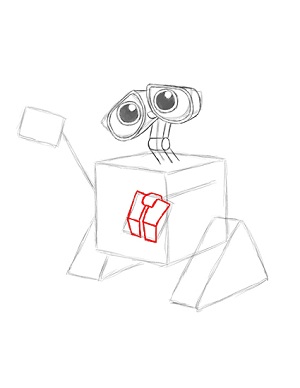 Draw Wall-E Step 9