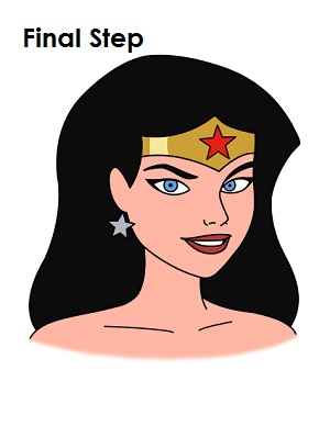 How to Draw Wonder Woman