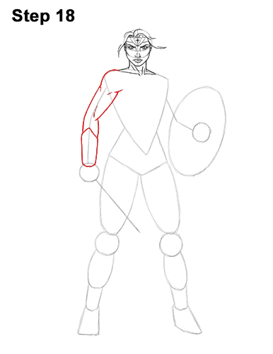 How to Draw Wonder Woman Full Body 18 How to Draw Wonder Woman Full Body DC Movie 18
