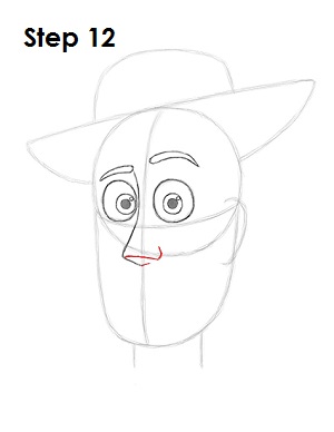 Woody Drawing 12 Draw Toy Story's Woody 12