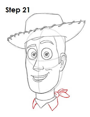Woody Drawing 21 Draw Toy Story's Woody 21