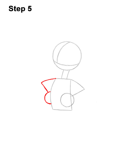 Draw Woody Woodpecker 5 How to Draw Woody Woodpecker Full Body 5