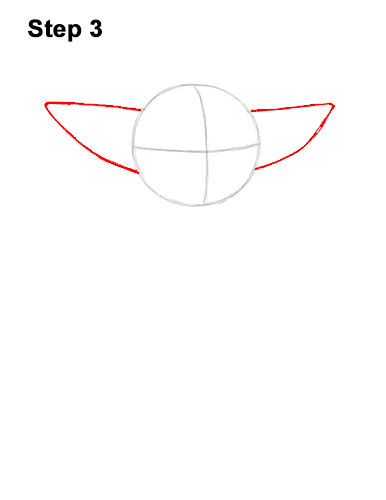 Draw Baby Yoda Star Wars 3 How to Draw The Child Baby Yoda Mandalorian Star Wars 3