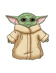 How to Draw Baby Yoda Mandalorian Star Wars