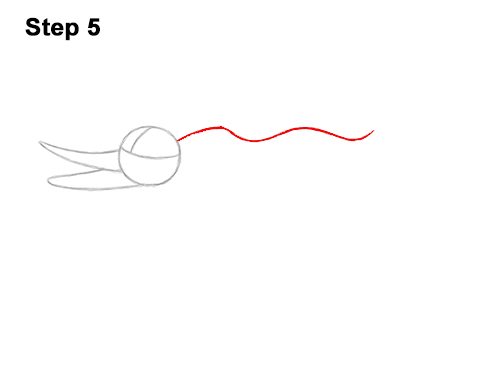 How to Draw Zero Ghost Dog Nightmare Before Christmas 5
